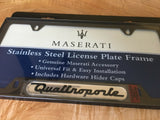 Quattroporte License Plate Frame