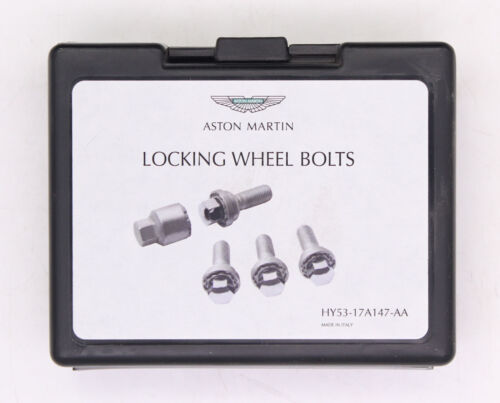 DB11 Silver Locking Wheel Bolts HY53-17A147-AA